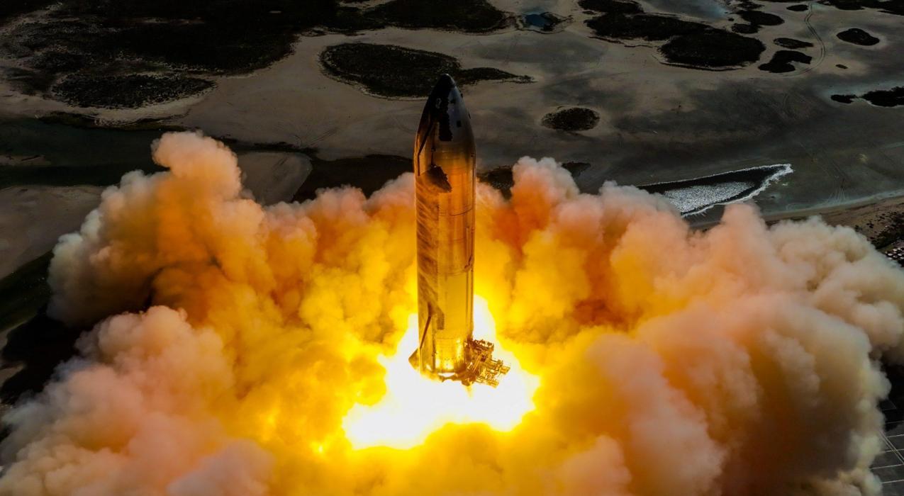 SpaceX приземляется в потенциальную дату следующего испытательного полета Starship