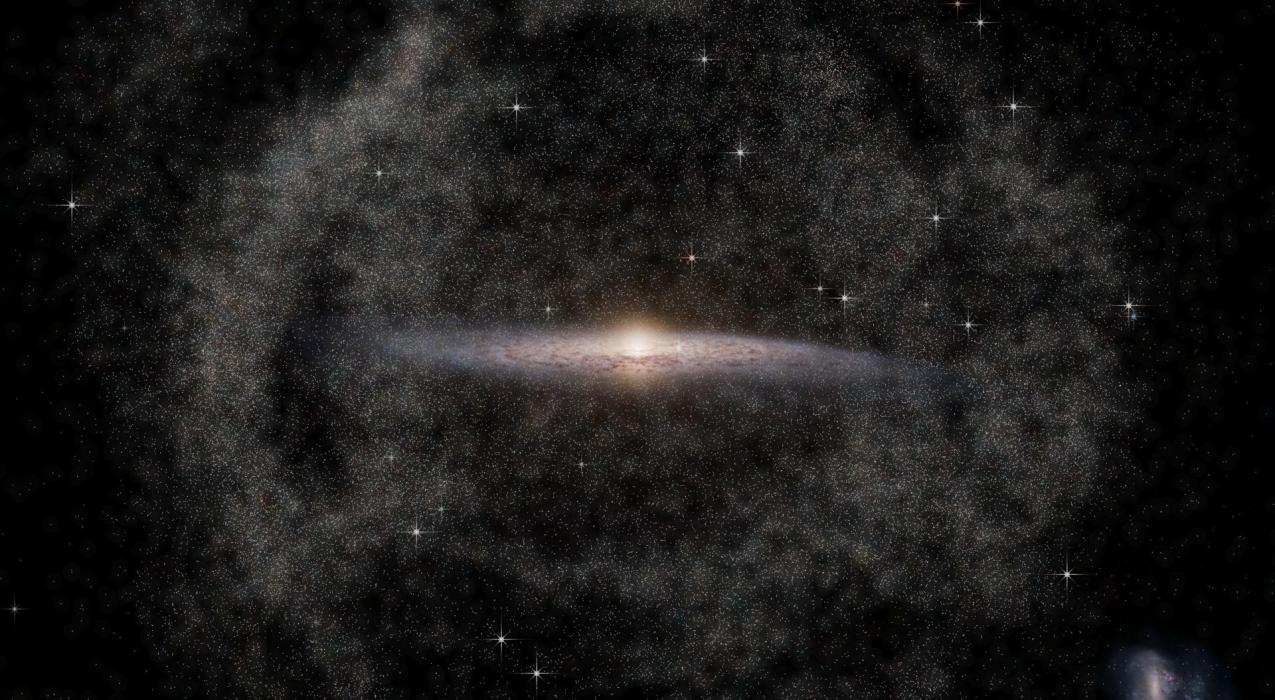 Млечный Путь «недавно» столкнулся с другой галактикой