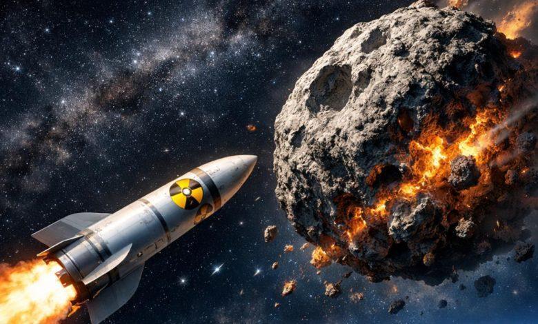 Ядерный удар по астероиду может быть безопасен  