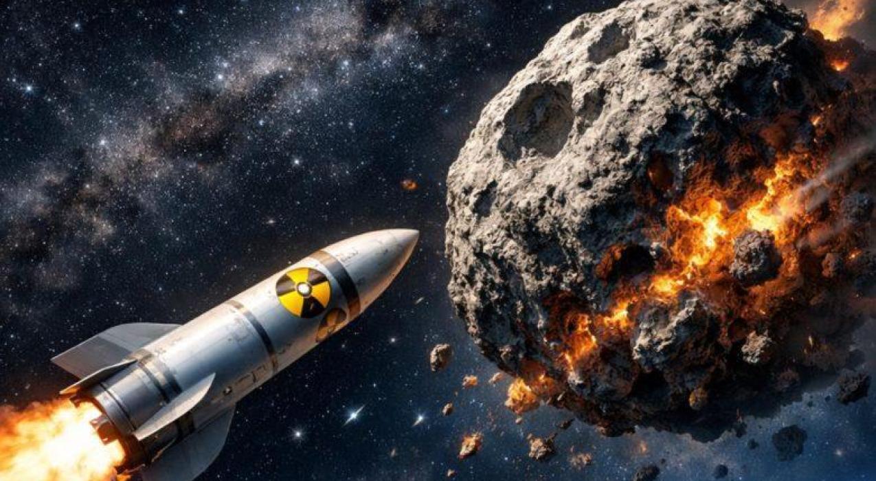 Ядерный удар по астероиду может быть безопасен