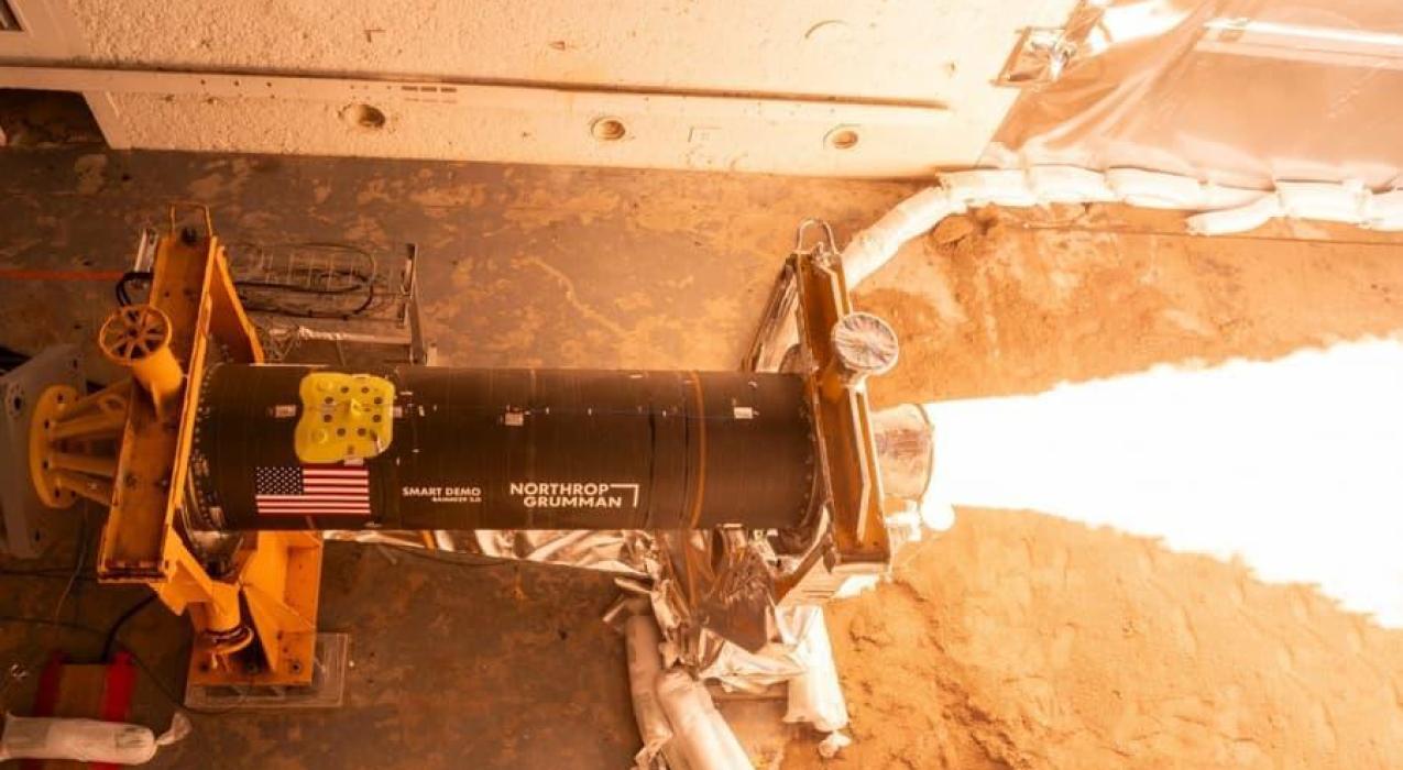Northrop Grumman успешно испытала второй твердотопливный ракетный двигатель BAMM29! 2.0