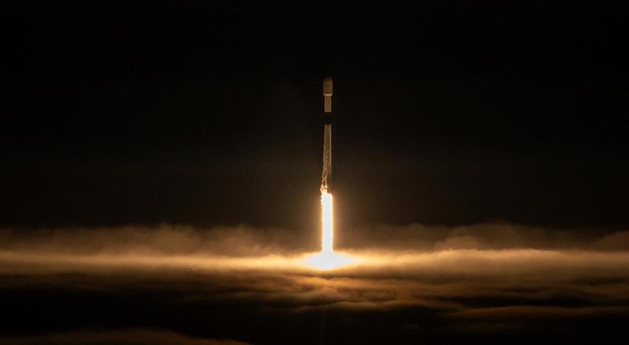 Falcon 9 стартовал на орбиту с новой партией интернет-спутников Starlink