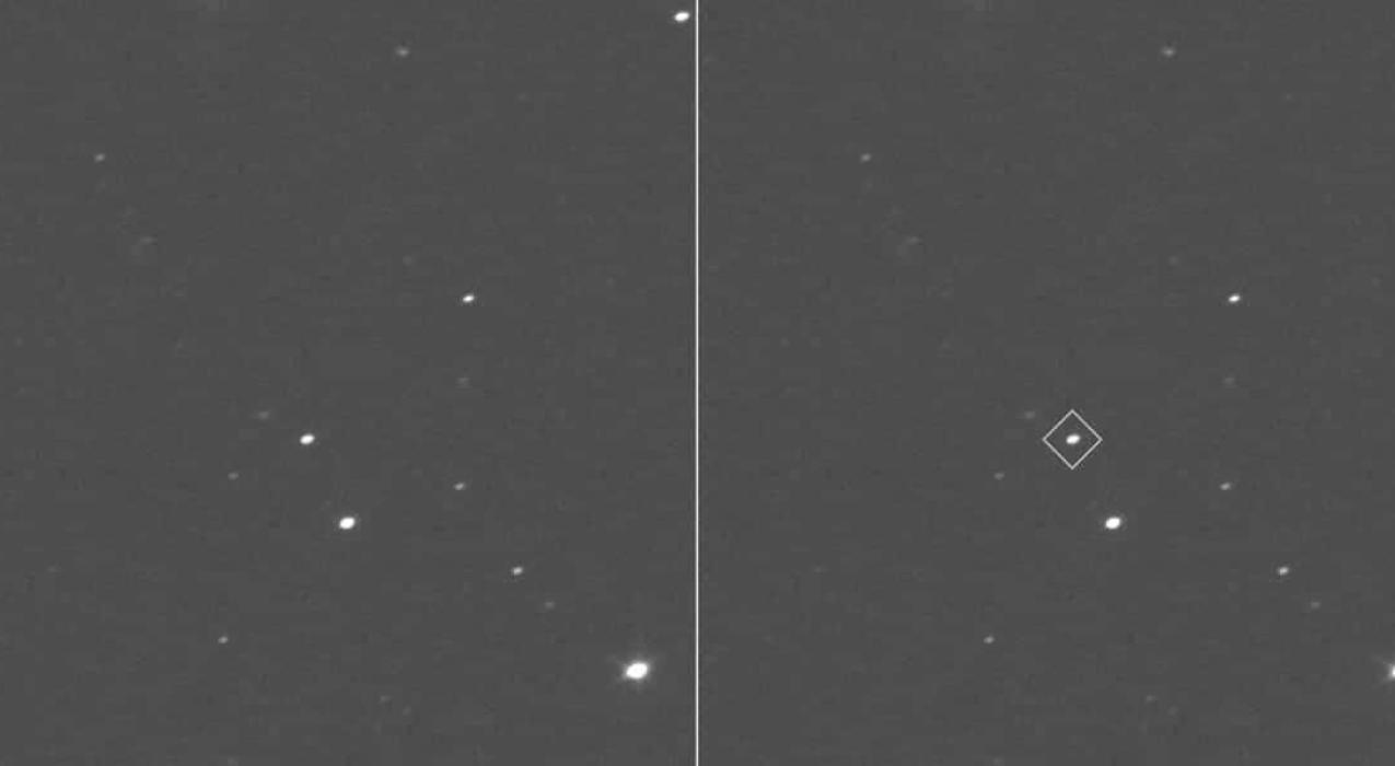 Зонд Lucy впервые запечатлел астероид Дональдджохансон