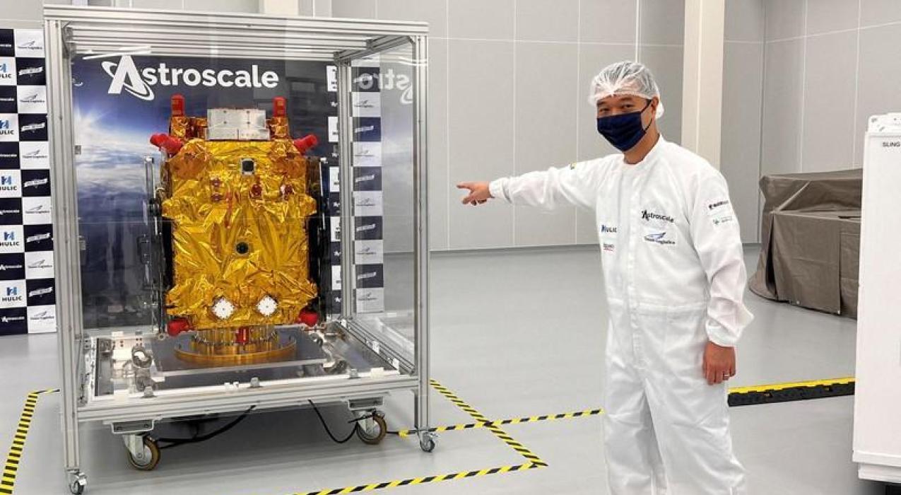 Astroscale Japan показала аппарат, который поможет в борьбе с космическим мусором