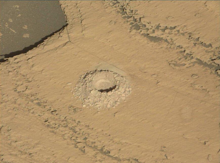 Марсоход Curiosity, 3984-3986 солы- Отбор образцов Секвойи