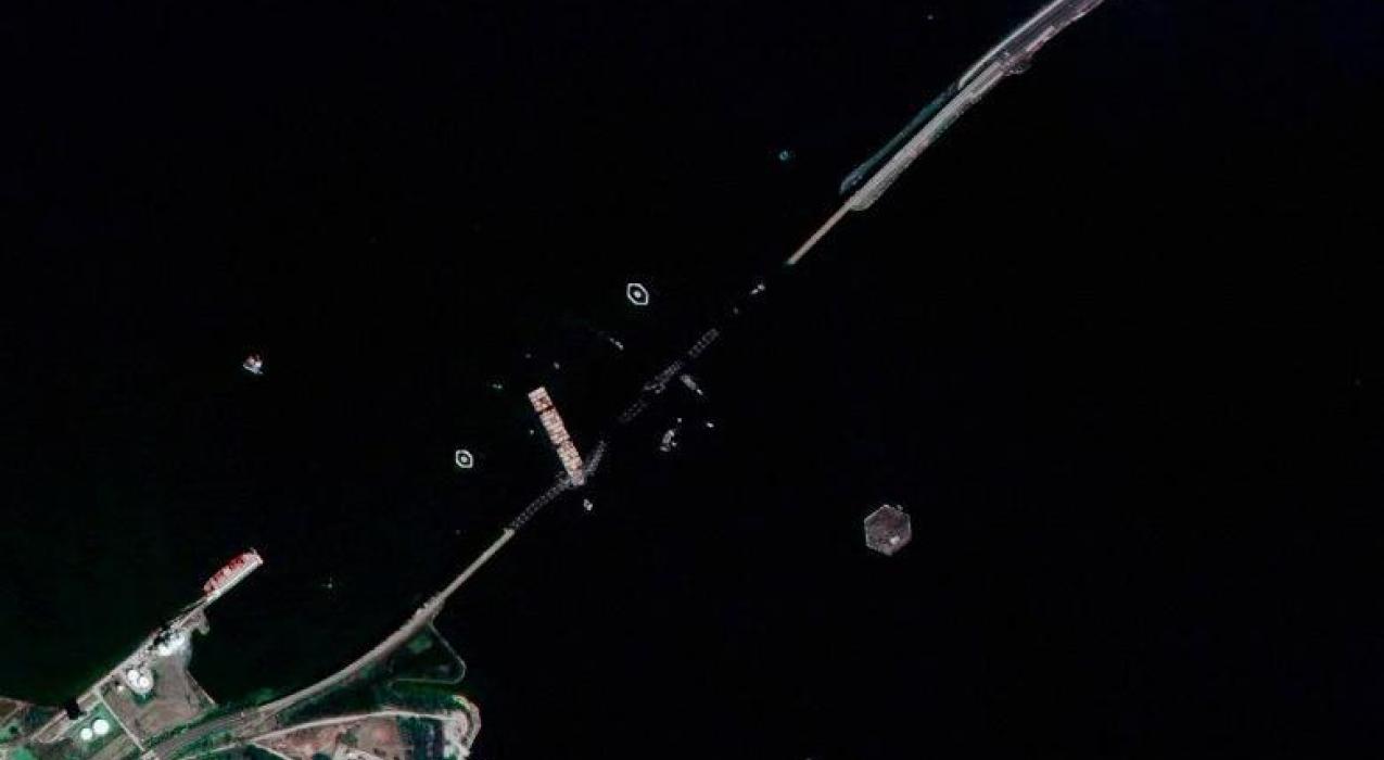 Роскосмос показал возможности спутника «Канопус-В»- опубликован снимок рухнувшего моста в Балтиморе