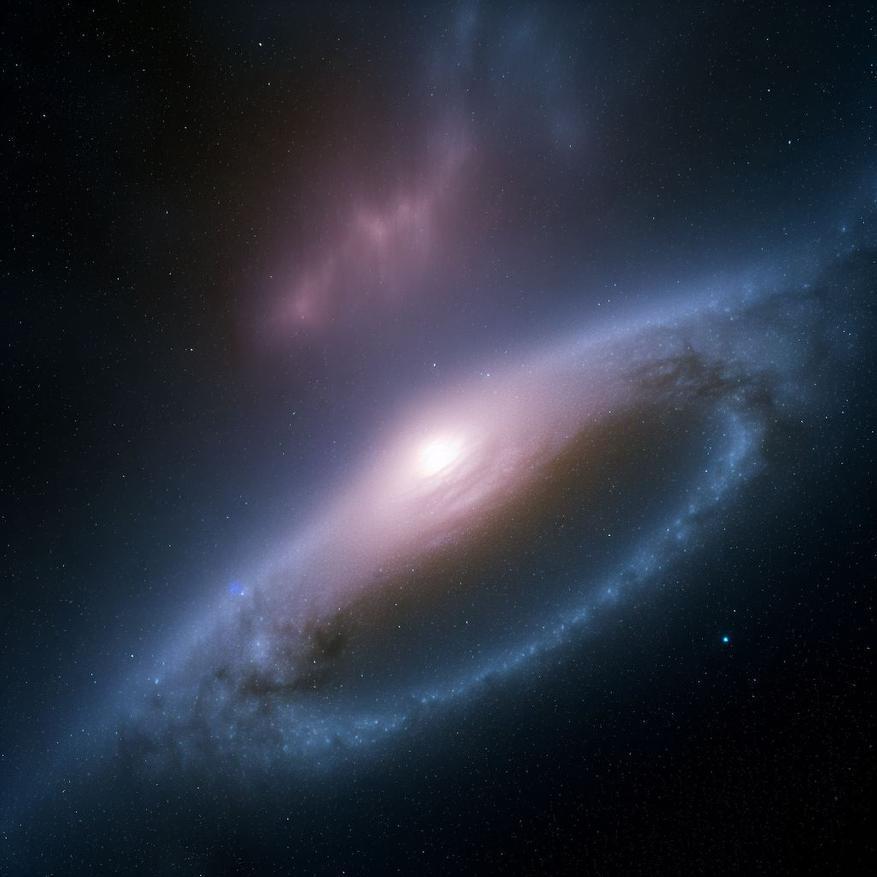 Спиральный диск Млечного Пути- почему он не плоский