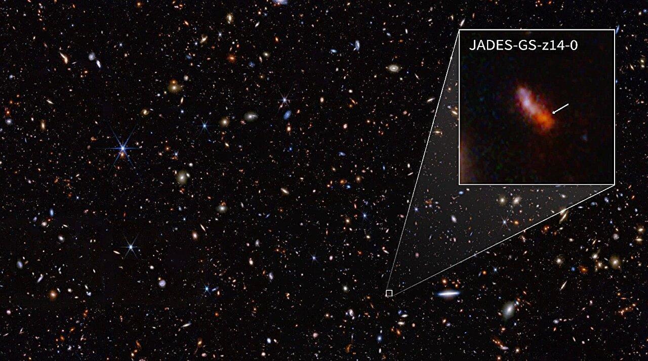 Телескоп «Джеймс Уэбб» обнаружил сложную химию в одной из первичных галактик