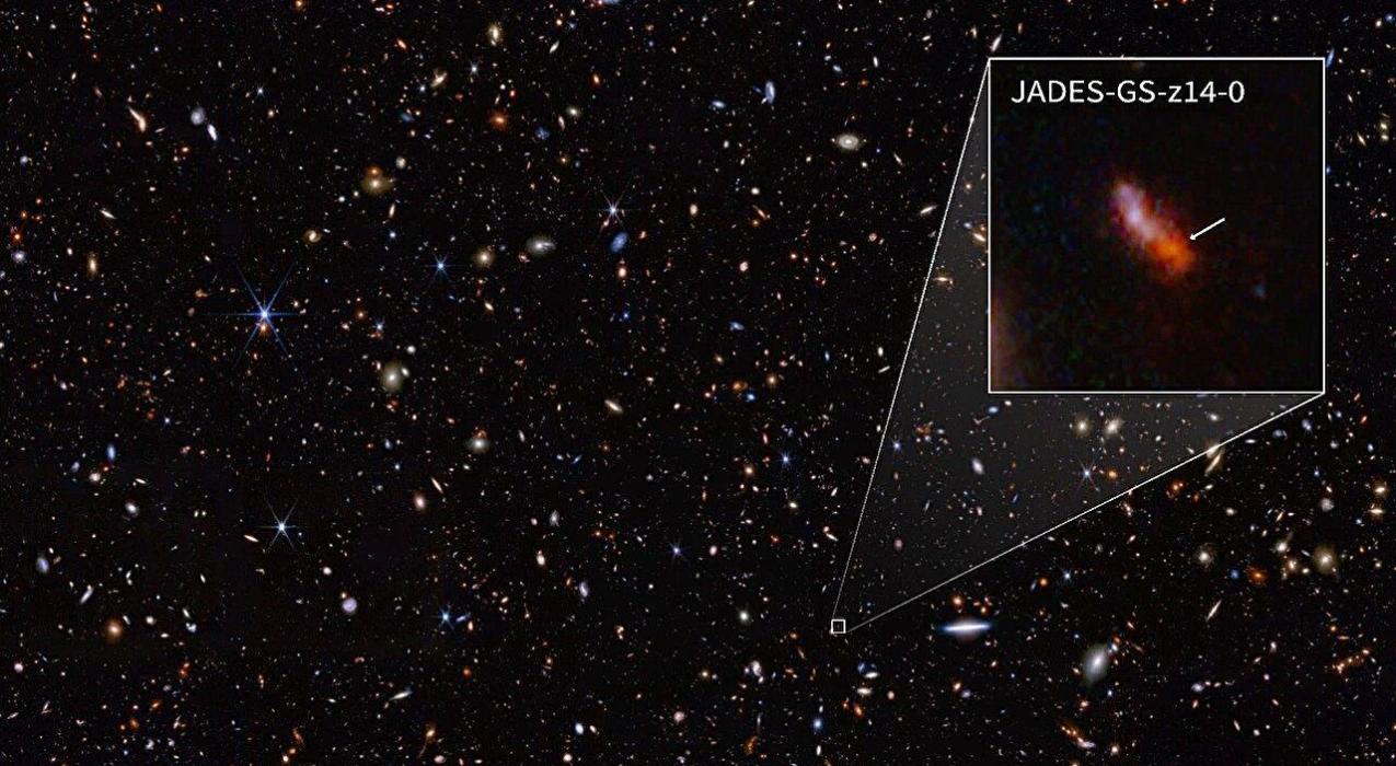 Телескоп «Джеймс Уэбб» обнаружил сложную химию в одной из первичных галактик