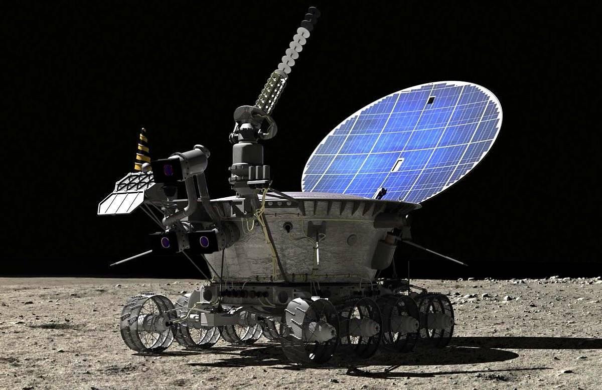 Луноходы для создания станции смогут развивать скорость до 5 км ч