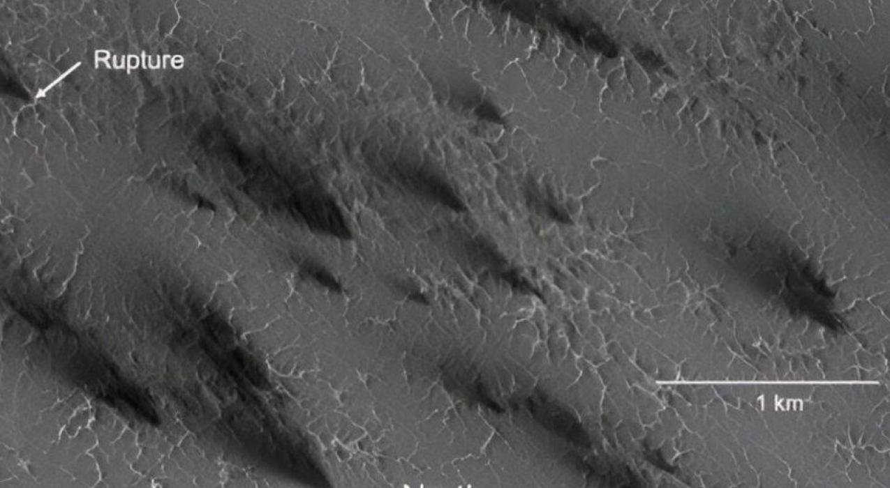 Феномен смены времен года выявлен на Марсе