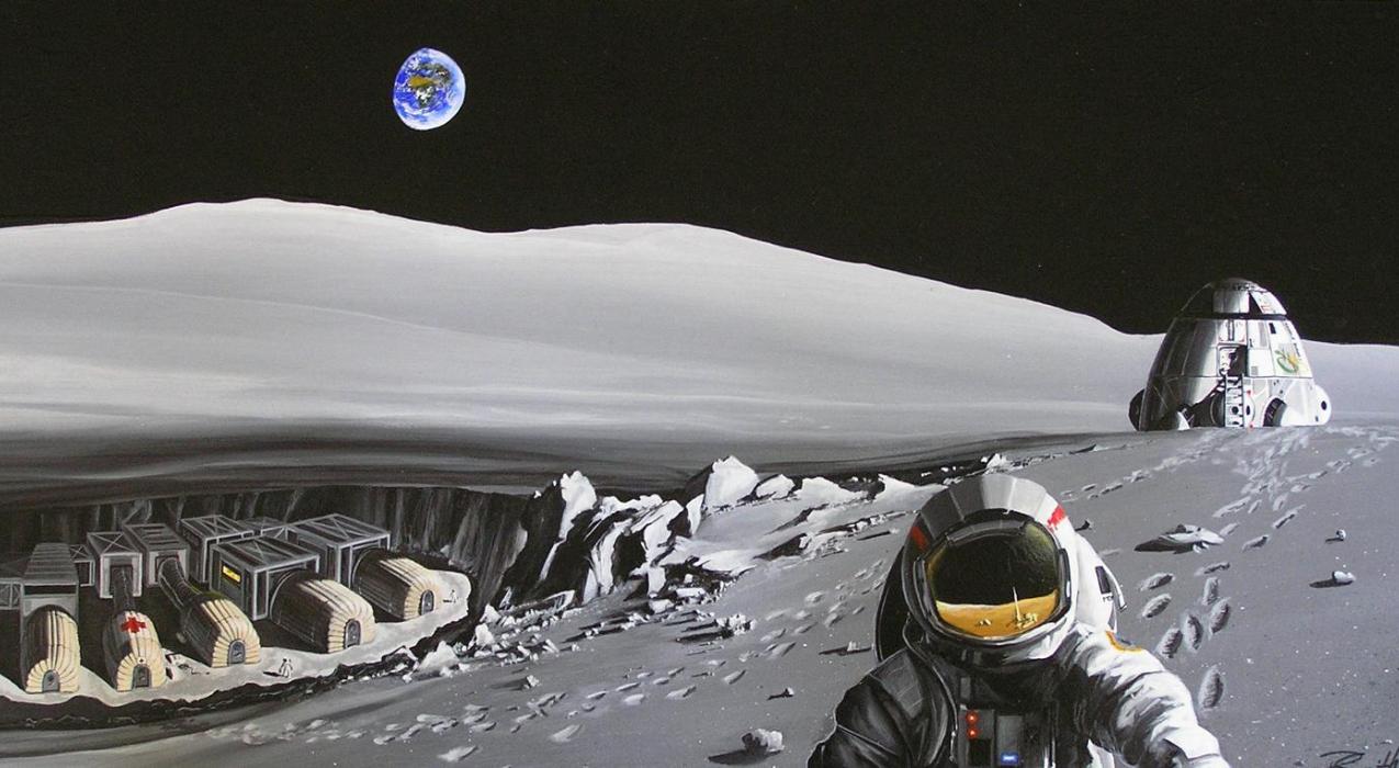 В США показали проект инфраструктуры для крупной лунной базы
