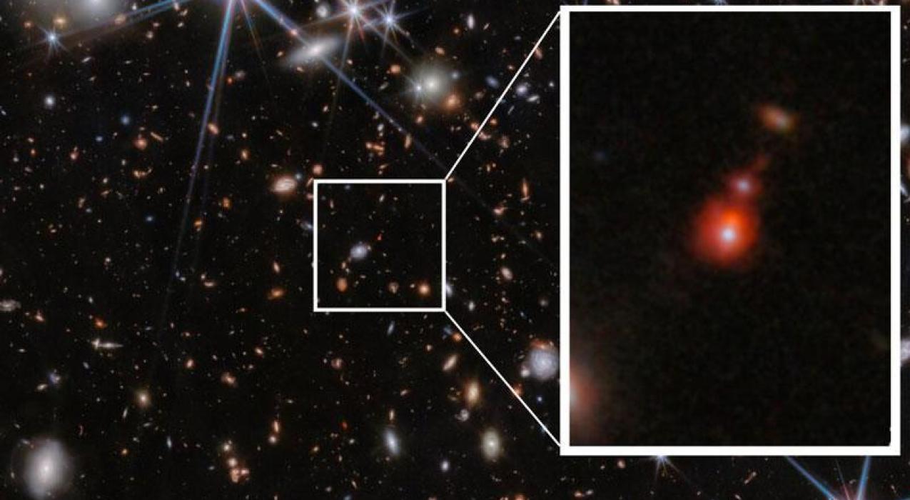«Джеймс Уэбб» засёк древнейшее в истории наблюдений столкновение сверхмассивных чёрных дыр, многое объясняющее в эволюции Вселенной