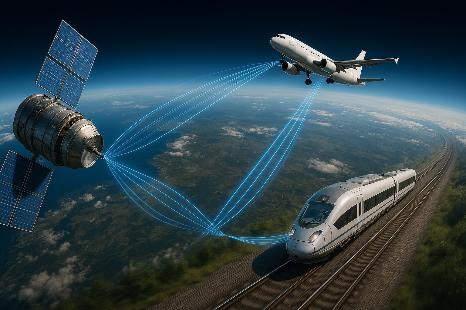 Роскосмос- российские поезда получат стабильный интернет к 2027 году